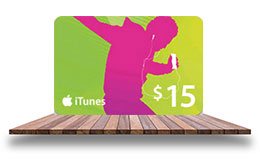 $15 Apple Gift Card