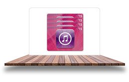 Four $15 Apple Gift Cards