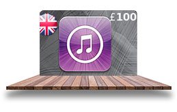 UK £100 GBP Apple Gift Card