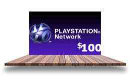 $100 Sony Playstation PSN Gift Card